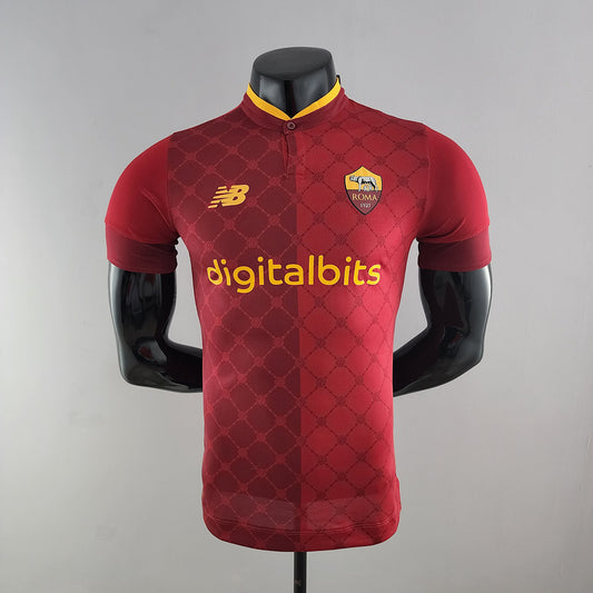 Camiseta Versión Jugador Roma Local 22/23