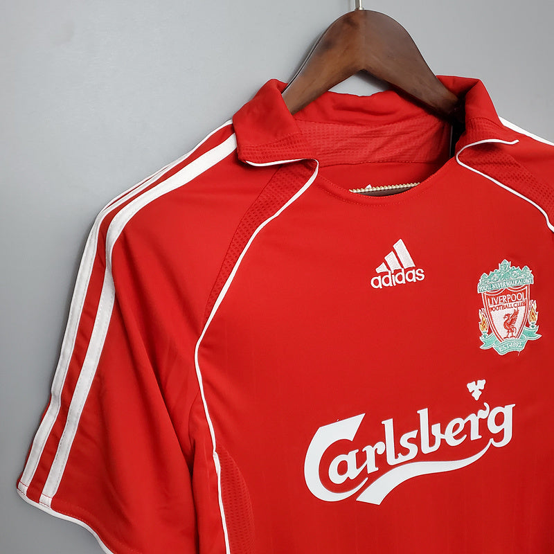 Camiseta Versión Jugador Liverpool Local 2006/2007