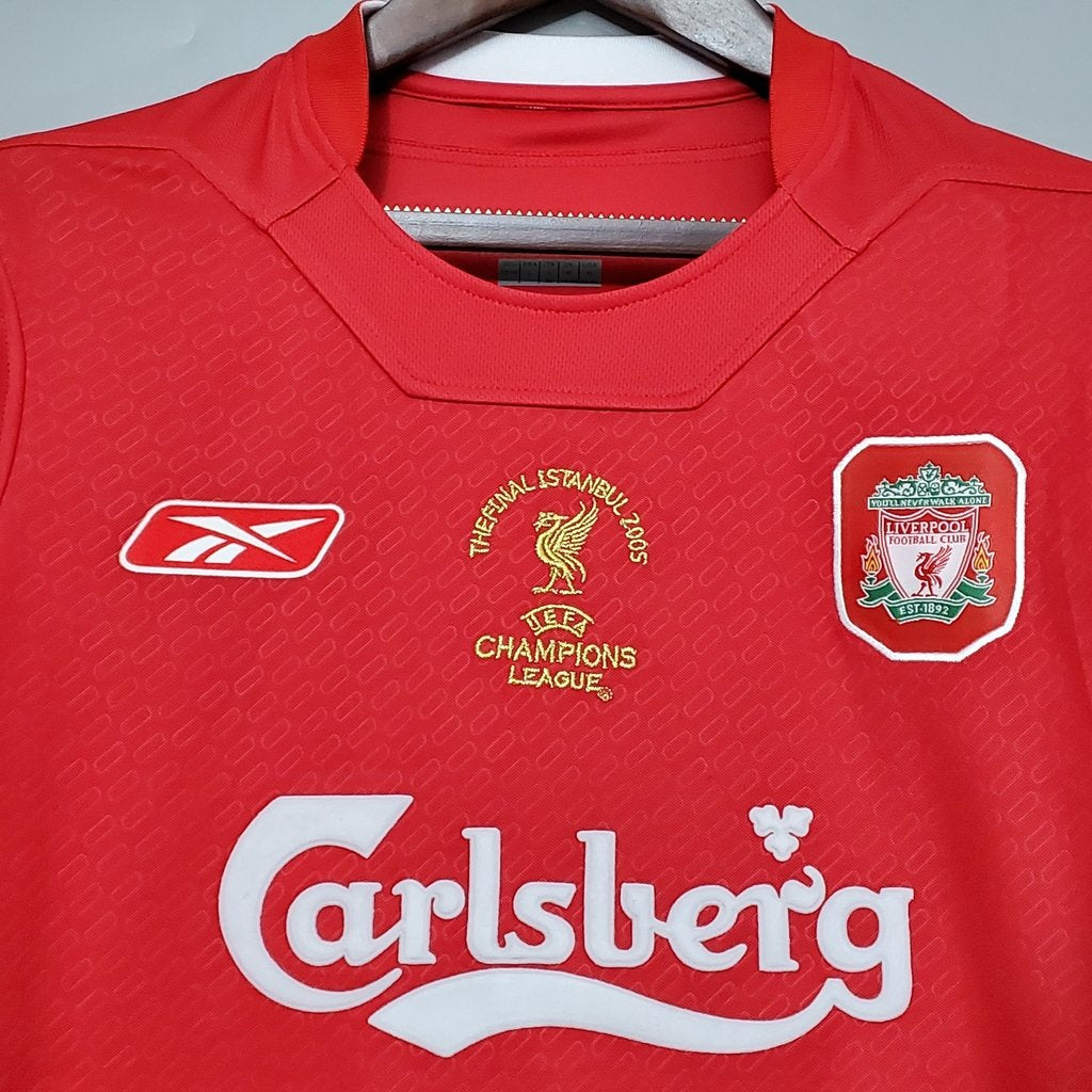 Camiseta Versión Jugador Liverpool Local 2004/2005