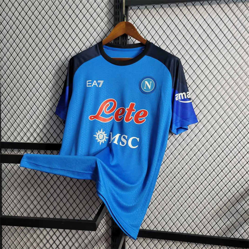 Camiseta Versión Jugador Napoli Local 22/23