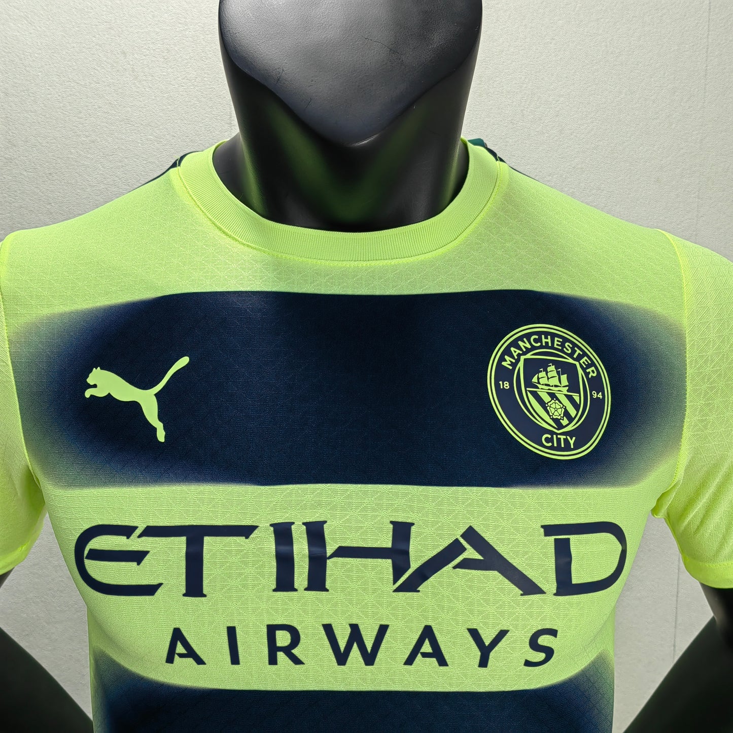 Camiseta Versión Jugador Manchester City Tercera 22/23