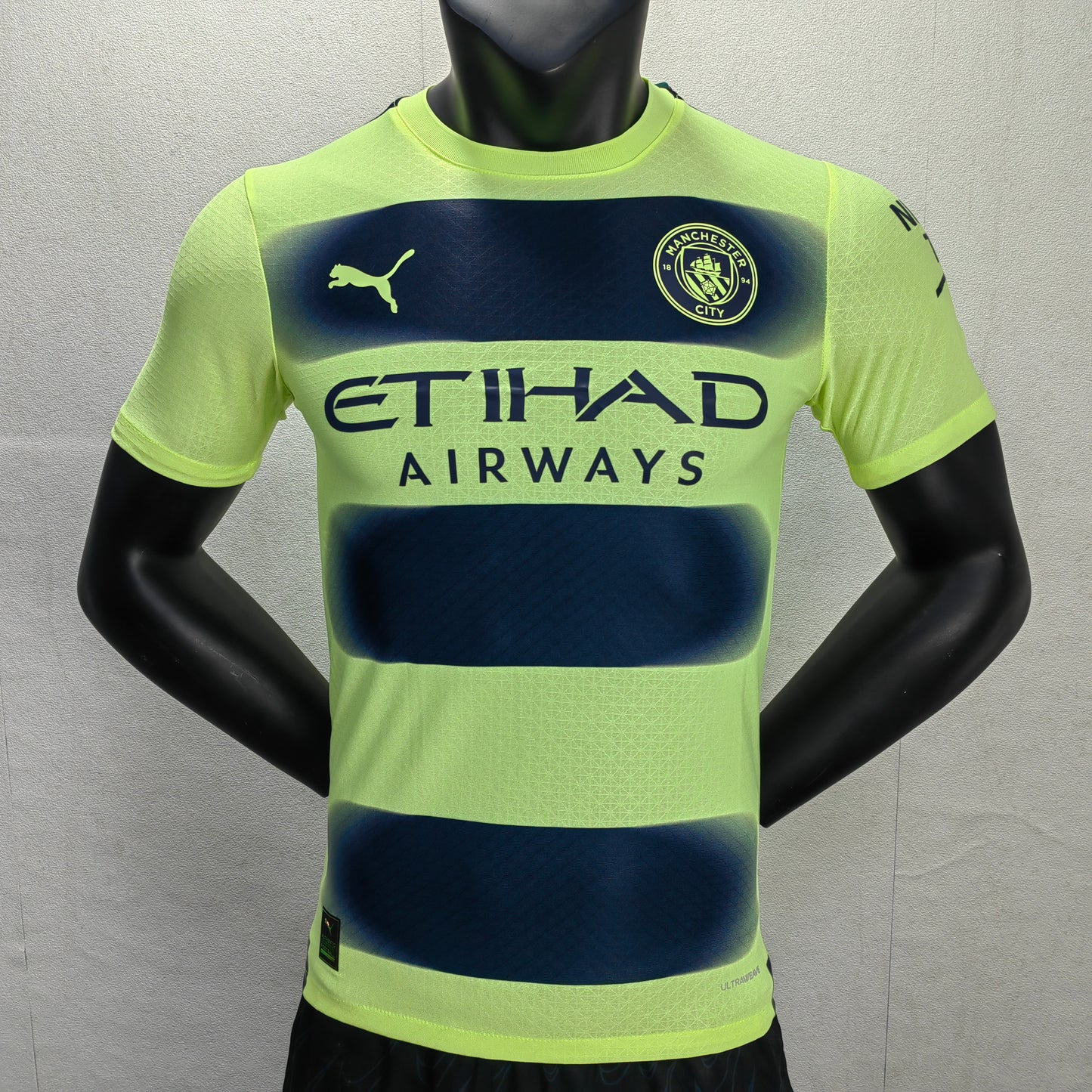 Camiseta Versión Jugador Manchester City Tercera 22/23