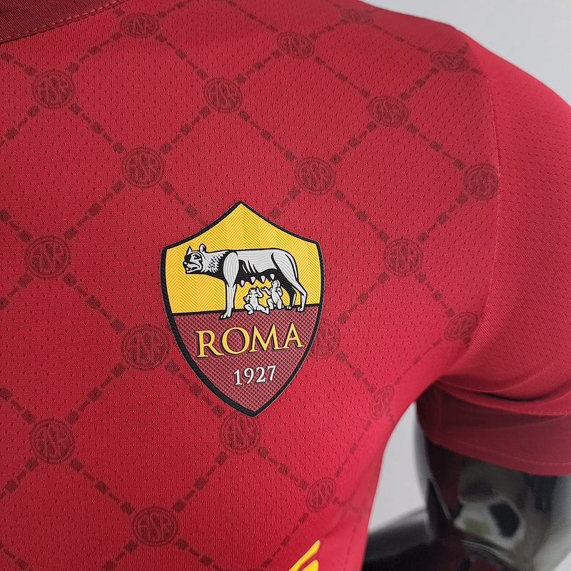 Camiseta Versión Jugador Roma Local 22/23