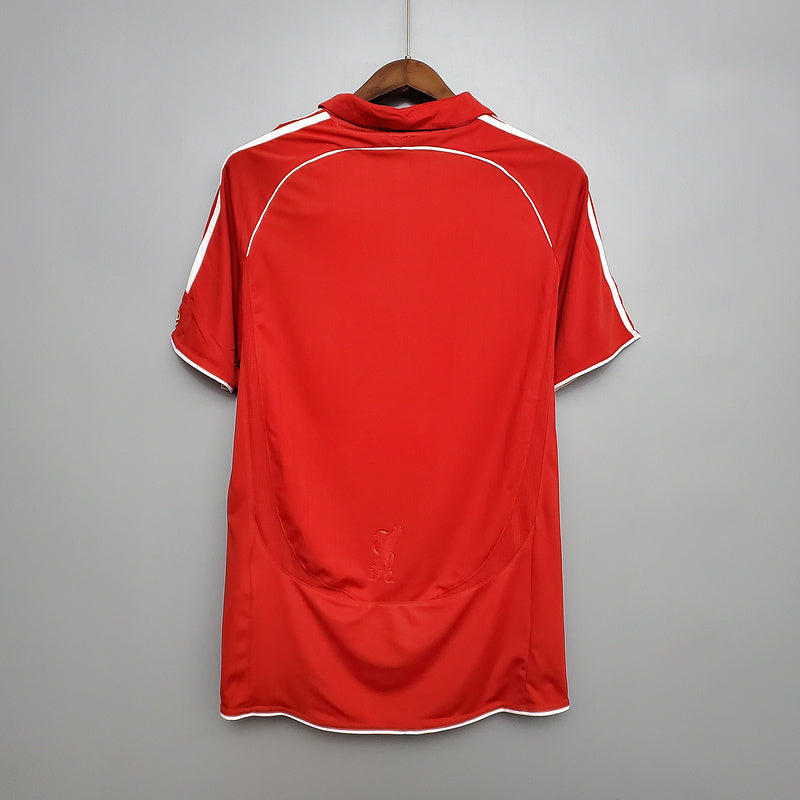 Camiseta Versión Jugador Liverpool Local 2006/2007